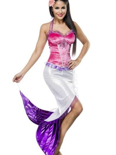 14872 056 XXX 00 400x533 - Pustni kostum obleka morska deklica Mermaid   AX-14872