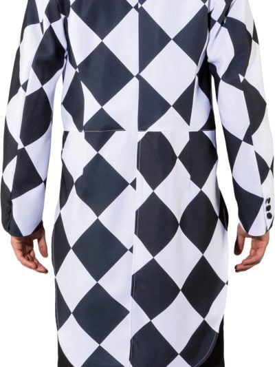 7861 R scaled 400x533 - Pierrot  frak Tailcoat podložen , črno/beli