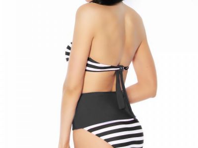 12905 010 XXX 01 400x300 - Vintage Bikini kopalke  visok pas hlačke s širokim pasom AX-12905