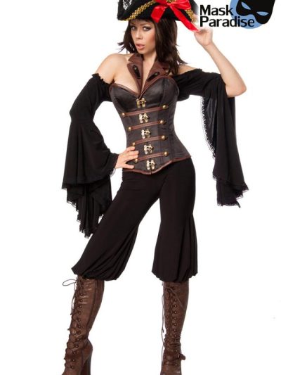 80120 025 XXX 00 400x533 - Pirat gusarski kostum ženski z kolbukom AX-80120