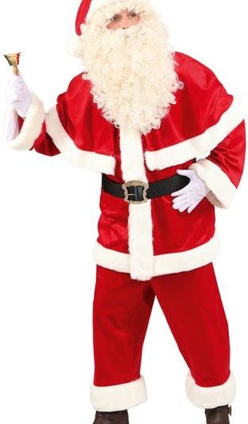 21305 312x533 - Božičkova obleka temno rdeča (hlače, jakna luksuzna obroba, kapa, pas)
