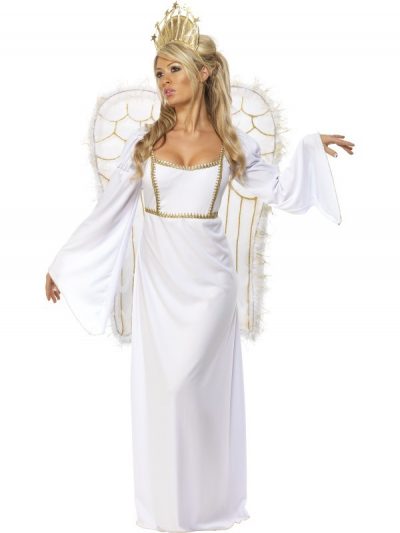 PB 31289 BOZICNI KOSTUM 400x533 - Božični kostum ženski beli Angel PB-31289