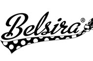belsira lingerie logo - 50s bob lasulja s stranskim lokom, črna