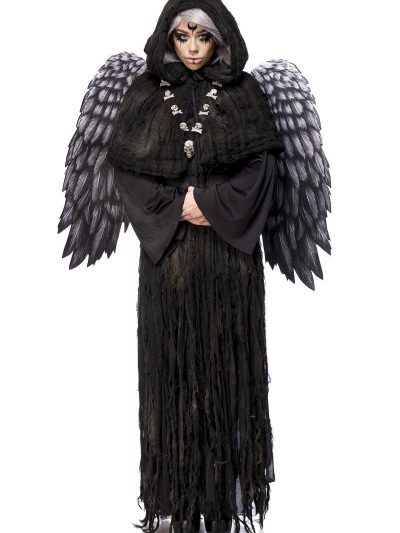 80171 002 XXX 01 400x533 - Pustni kostum Fallen Angel Lady ženski komplet set AX-80171